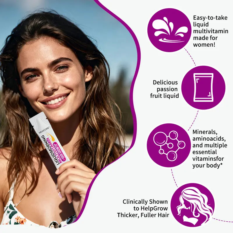 Liquid Morning Hair Growth Multivitamin