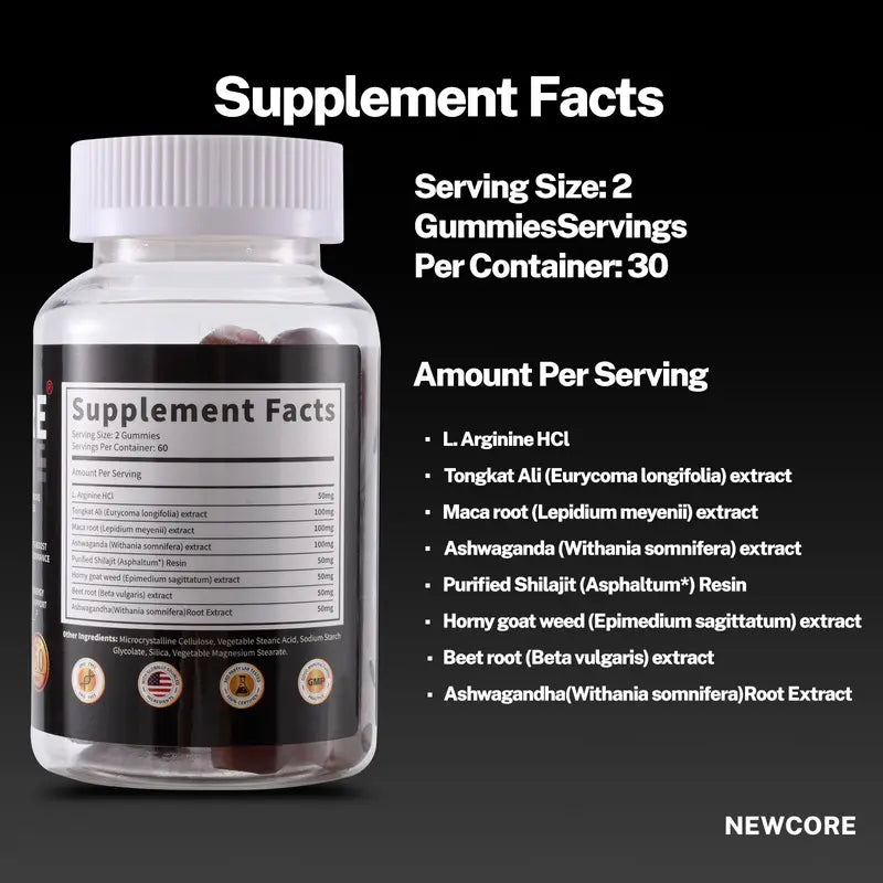Newcore ｜ 7-in-1 Nitric Oxide Booster